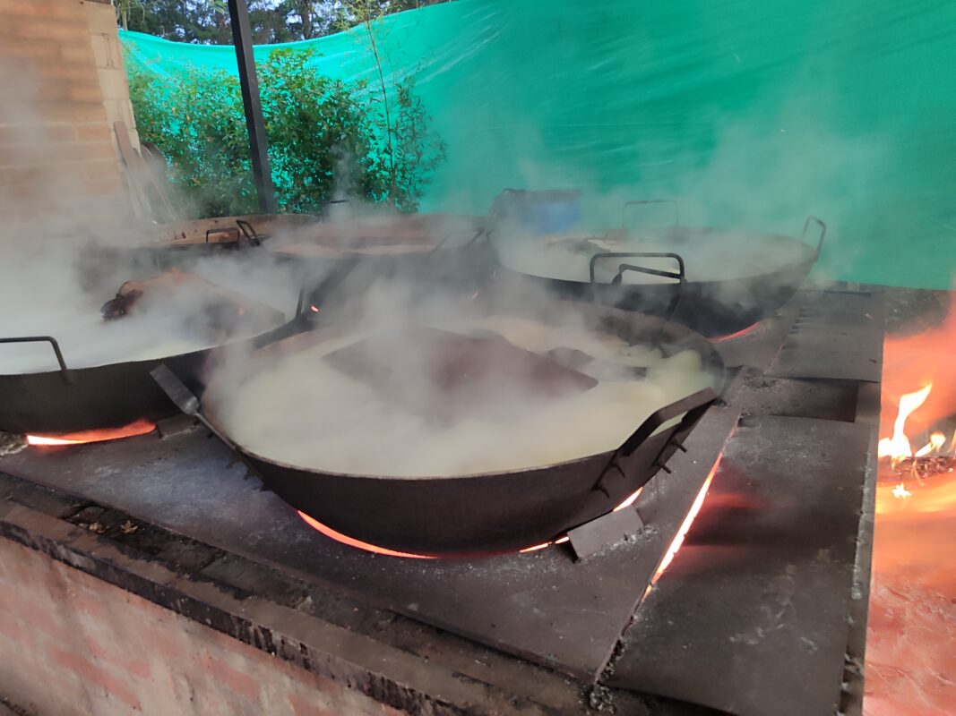 ayahuasca cooking process IN COLOMBIA